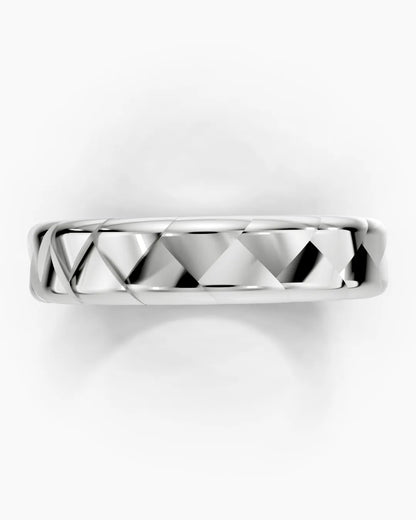 Gridline Men Ring