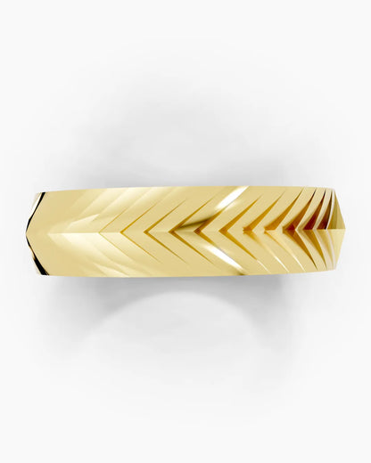Cut Axis Men Ring