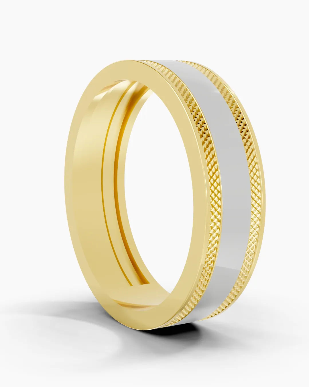 Pinstripe Men Ring