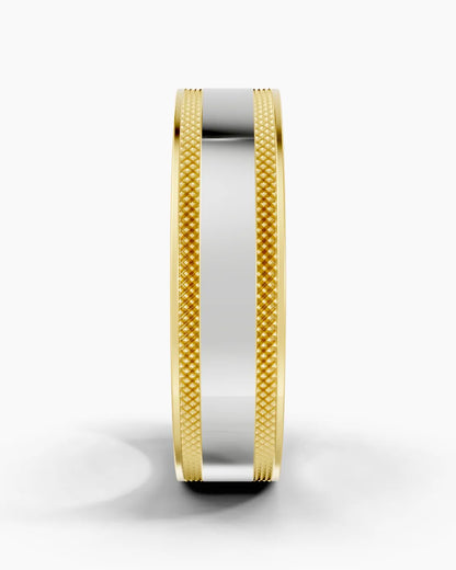 Pinstripe Men Ring
