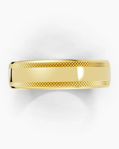 Grain rest Men Ring