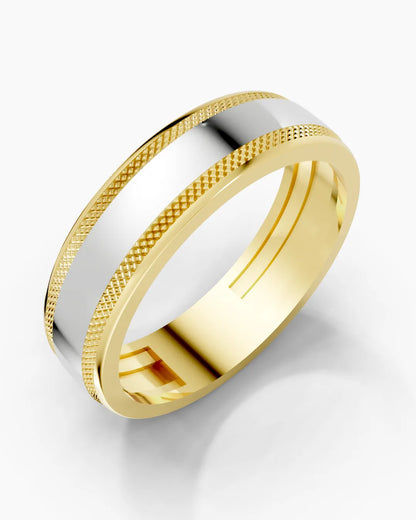 Stone Weave Men Ring
