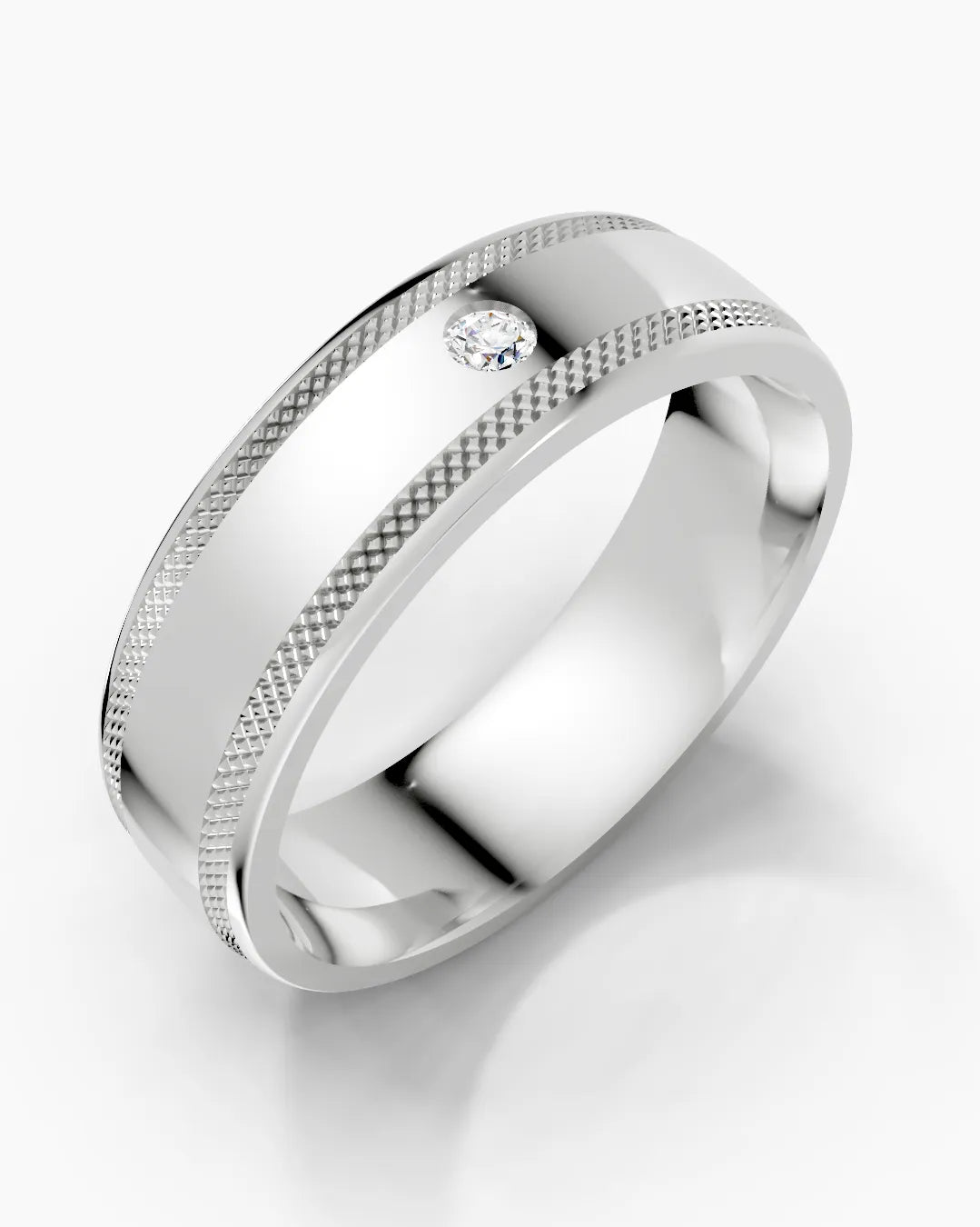 Grain Mark Men Ring