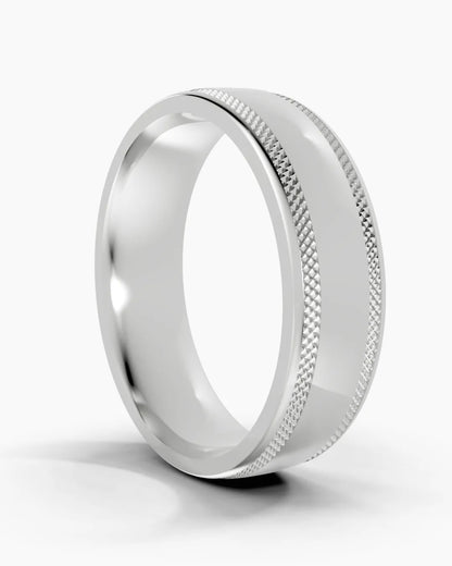 Grain Mark Men Ring
