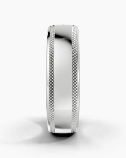 Grain Mark Men Ring