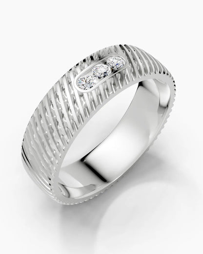 Triadron Men Ring