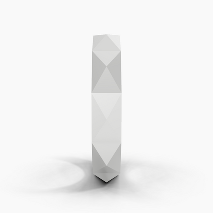 Refined Facet Men Ring
