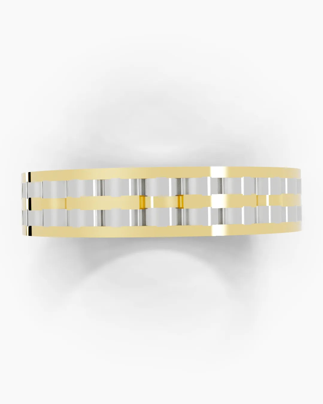 Twin Tone Men Ring
