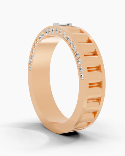 Center Arc Men Ring