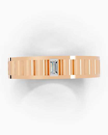 Center Arc Men Ring