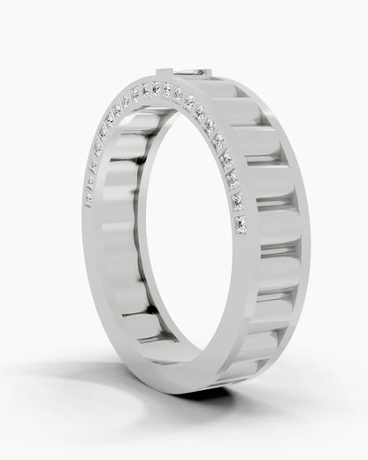 Linear Gleam Men Ring