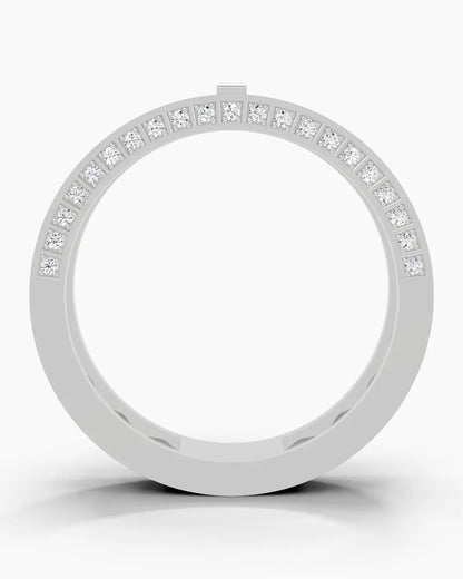 Linear Gleam Men Ring