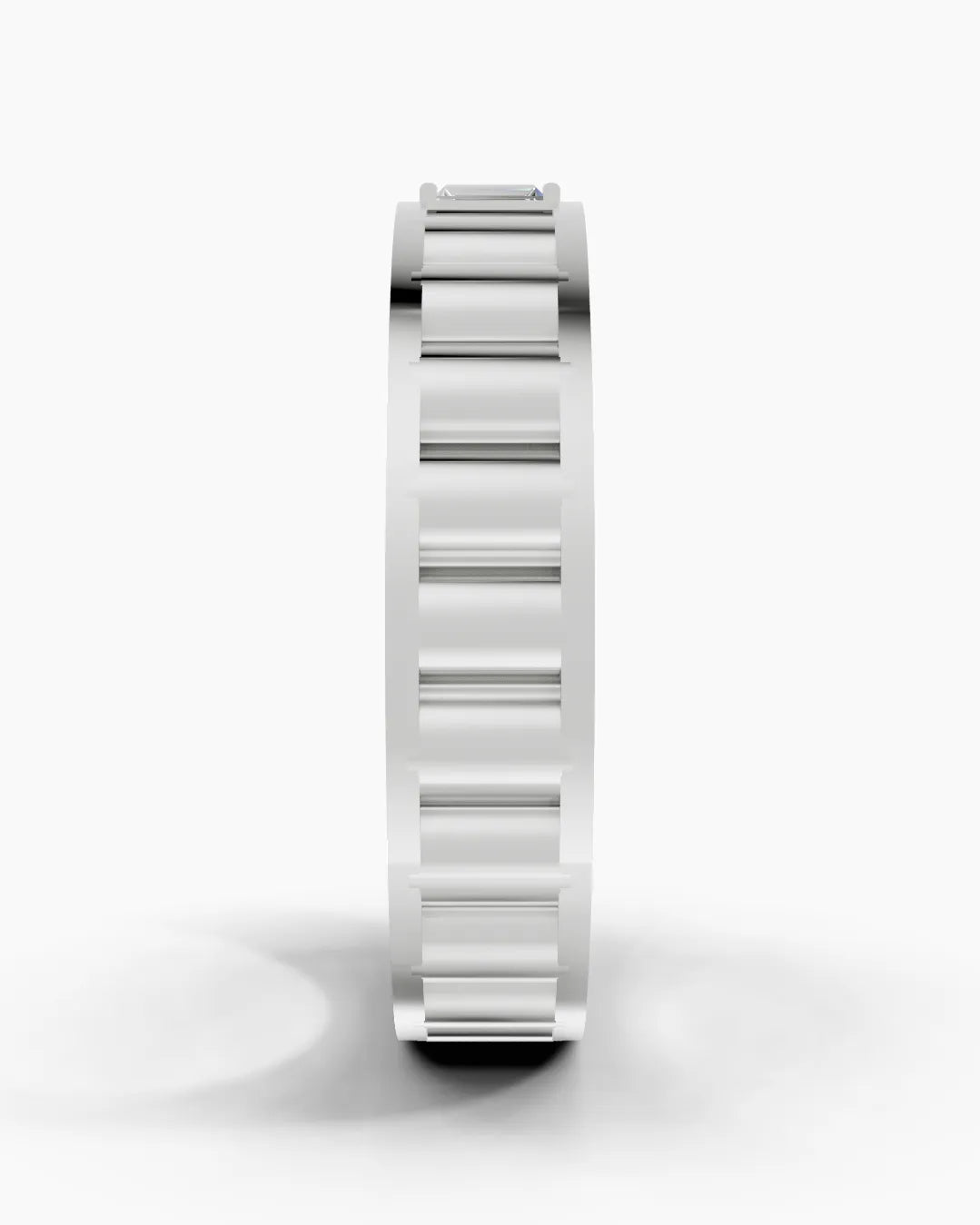 Linear Gleam Men Ring