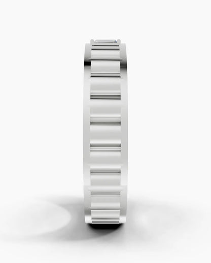 Linear Gleam Men Ring