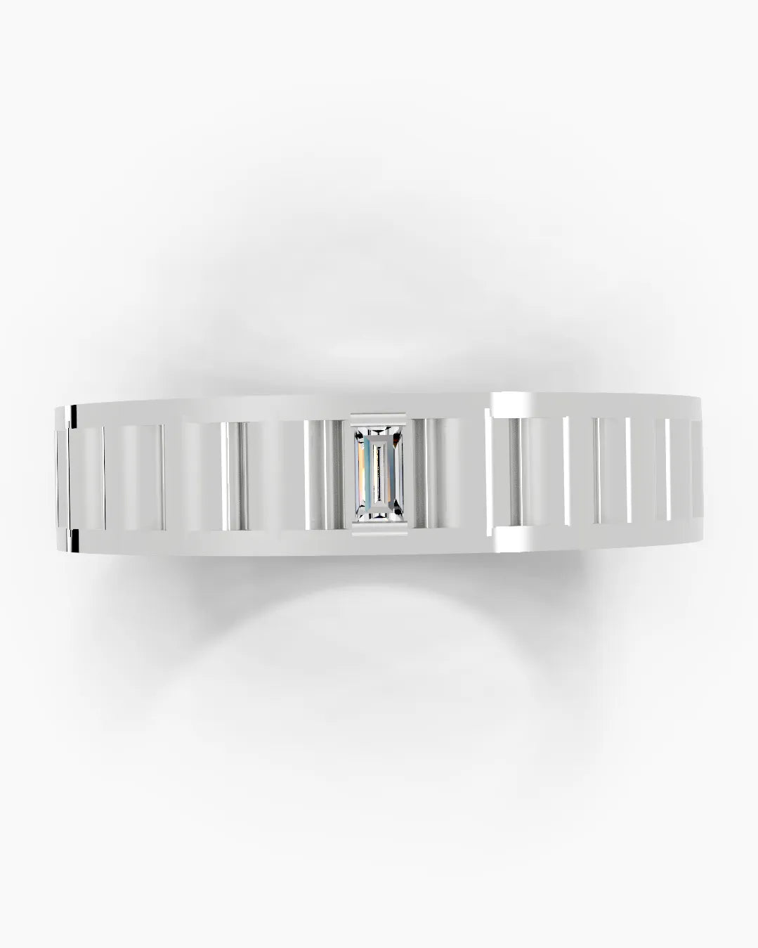 Linear Gleam Men Ring