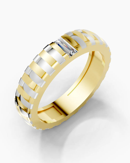 United Glow Diamond Men Ring