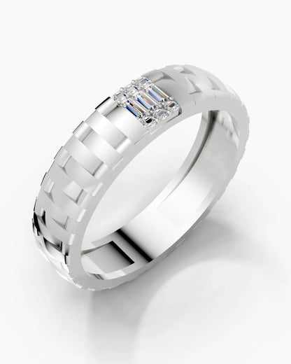 Strength Together Diamond Men Ring