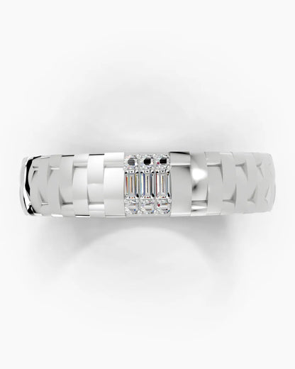 Strength Together Diamond Men Ring