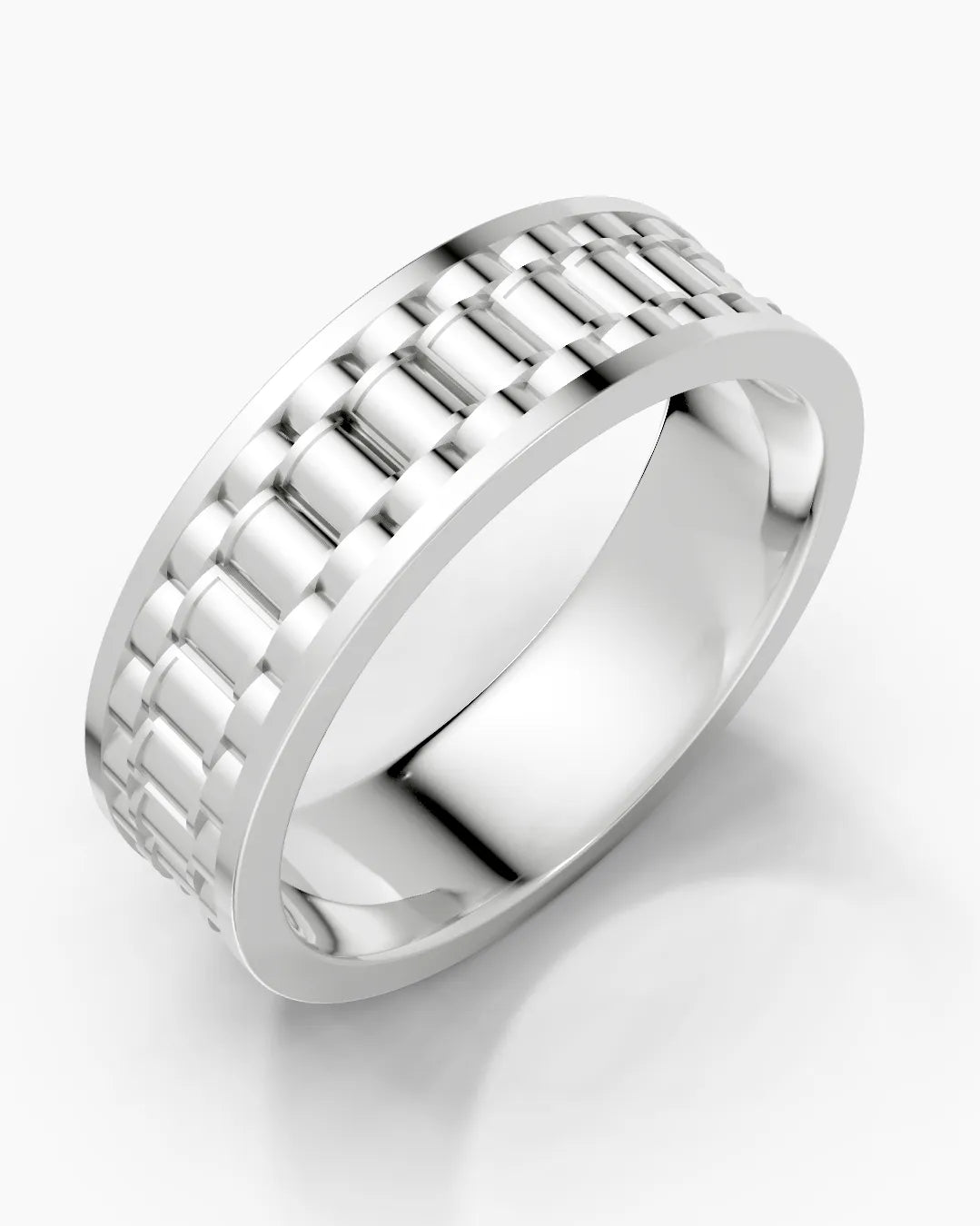 Dome Strap Men Ring