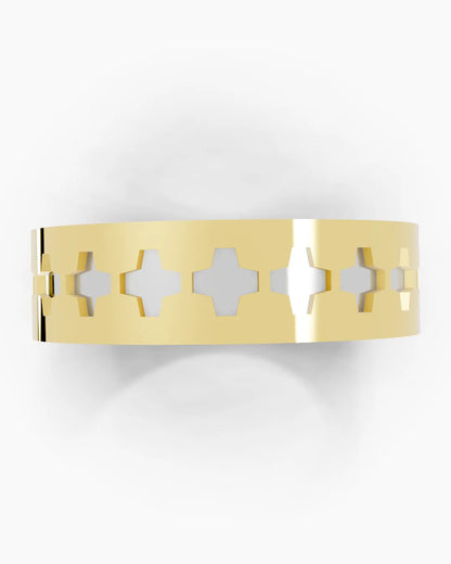 Modern Pattern Men Ring