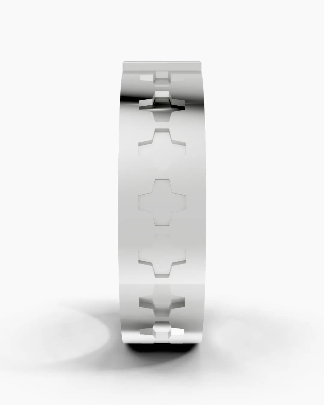 Baguette Spark Modern Men Ring