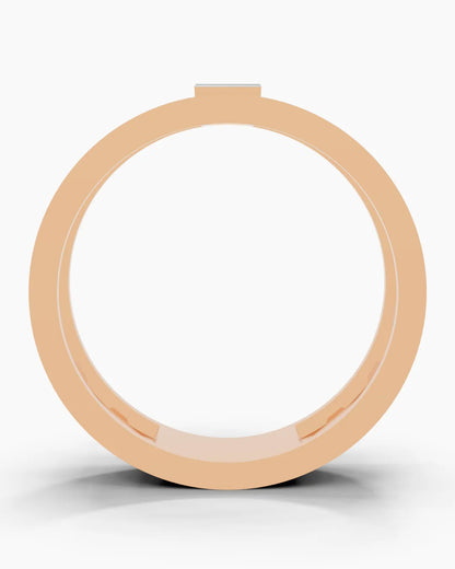 Baguette Edge Men Ring