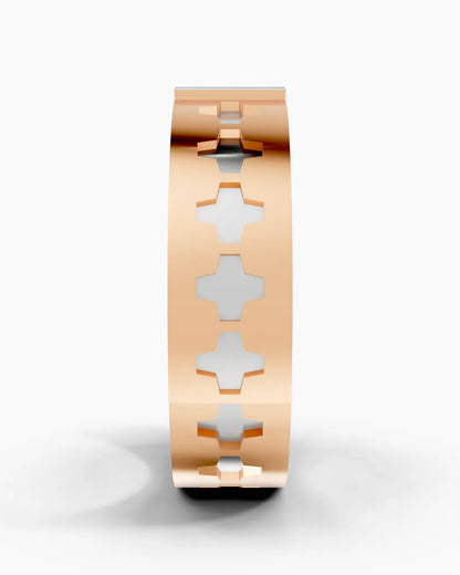 Baguette Edge Men Ring