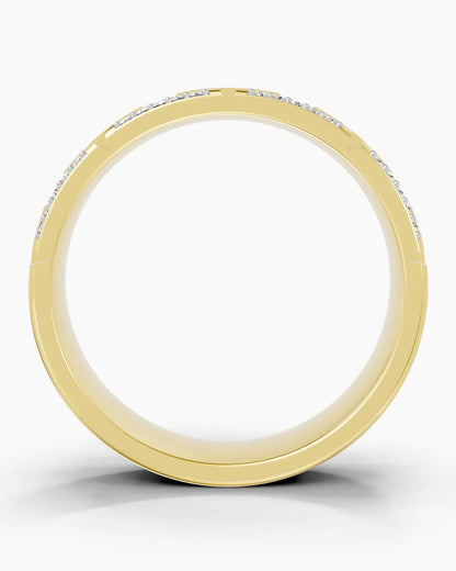 Bold Contrast Men Ring