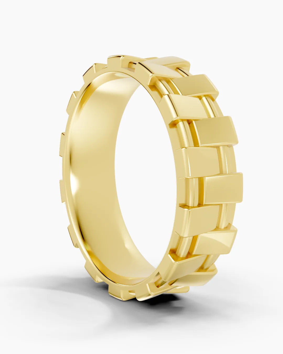 Woven Elegance Men Ring