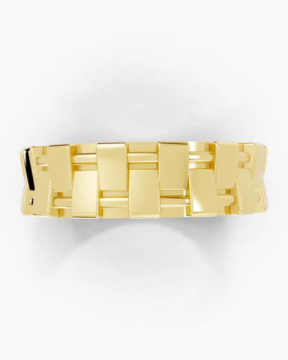 Woven Elegance Men Ring