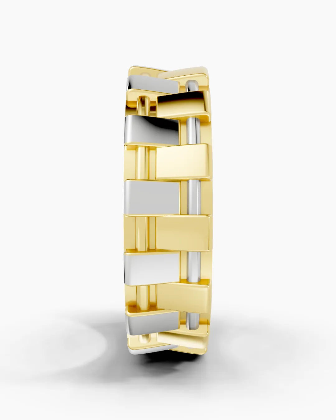 Textured Weave Men Ring