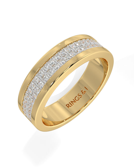 Elegant Men Band Ring