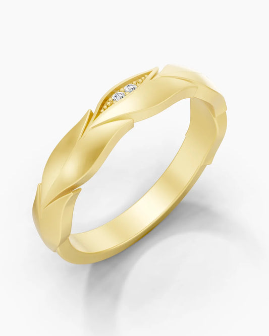 Serene Leaf Women Ring