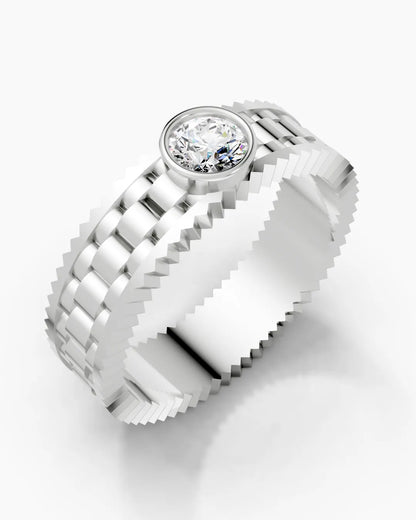 Torque Crown Men Ring