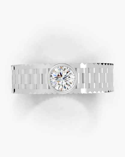 Torque Crown Men Ring