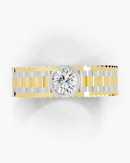 Linear Glow Men Ring