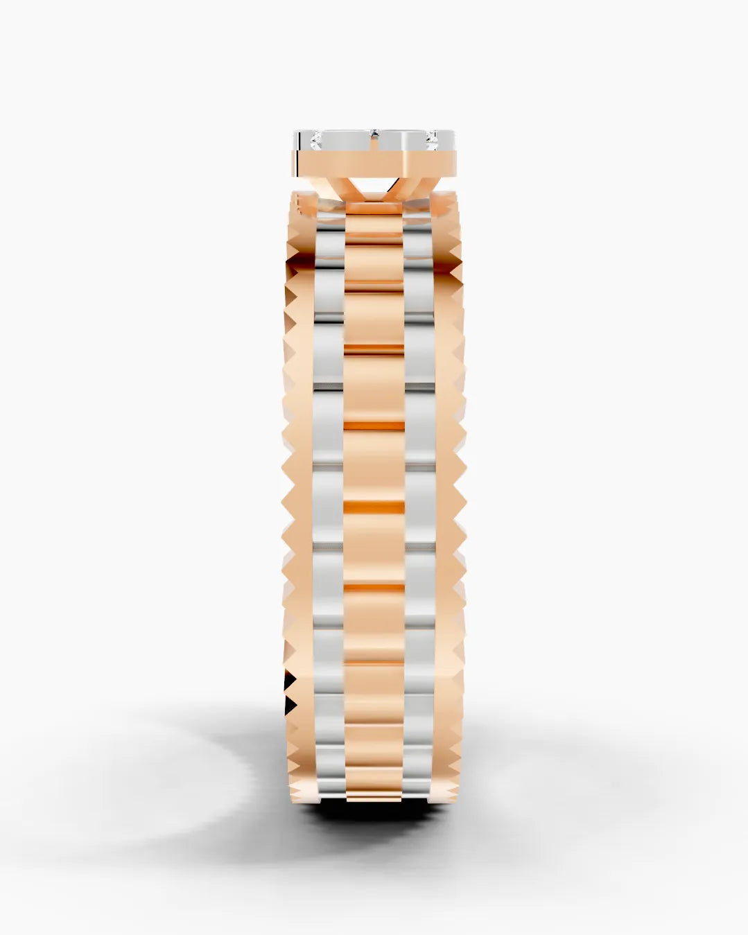 Gridline Glow Men Ring