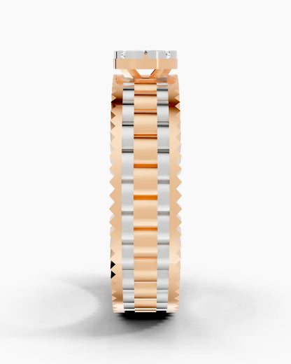 Gridline Glow Men Ring