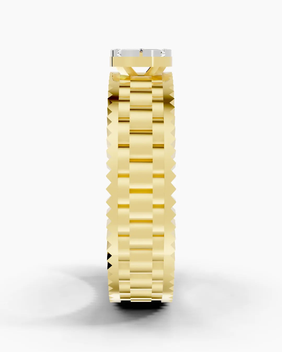 Structured Spark Men Ring
