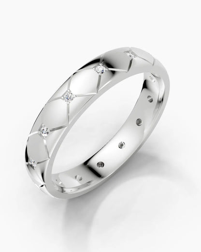 Tufted Shine Men Ring