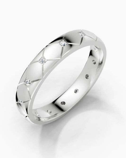 Tufted Shine Men Ring