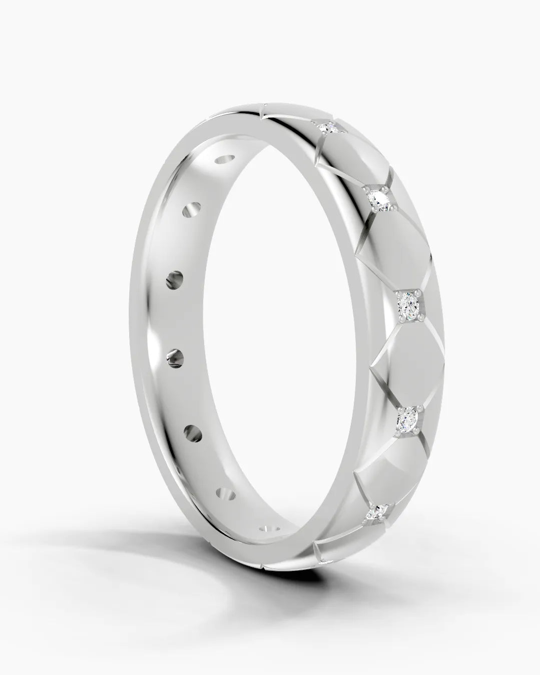 Tufted Shine Men Ring