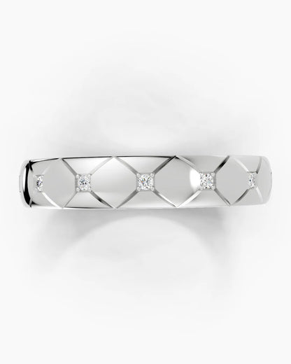 Tufted Shine Men Ring