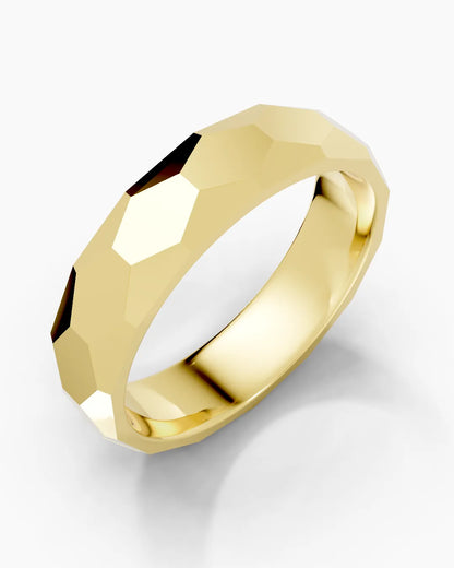Linear Band Men Ring