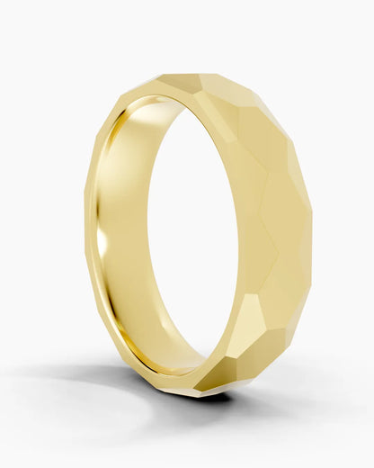 Linear Band Men Ring