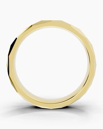 Linear Band Men Ring