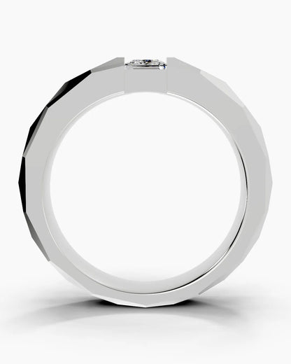 Obsidian Spark Men Ring
