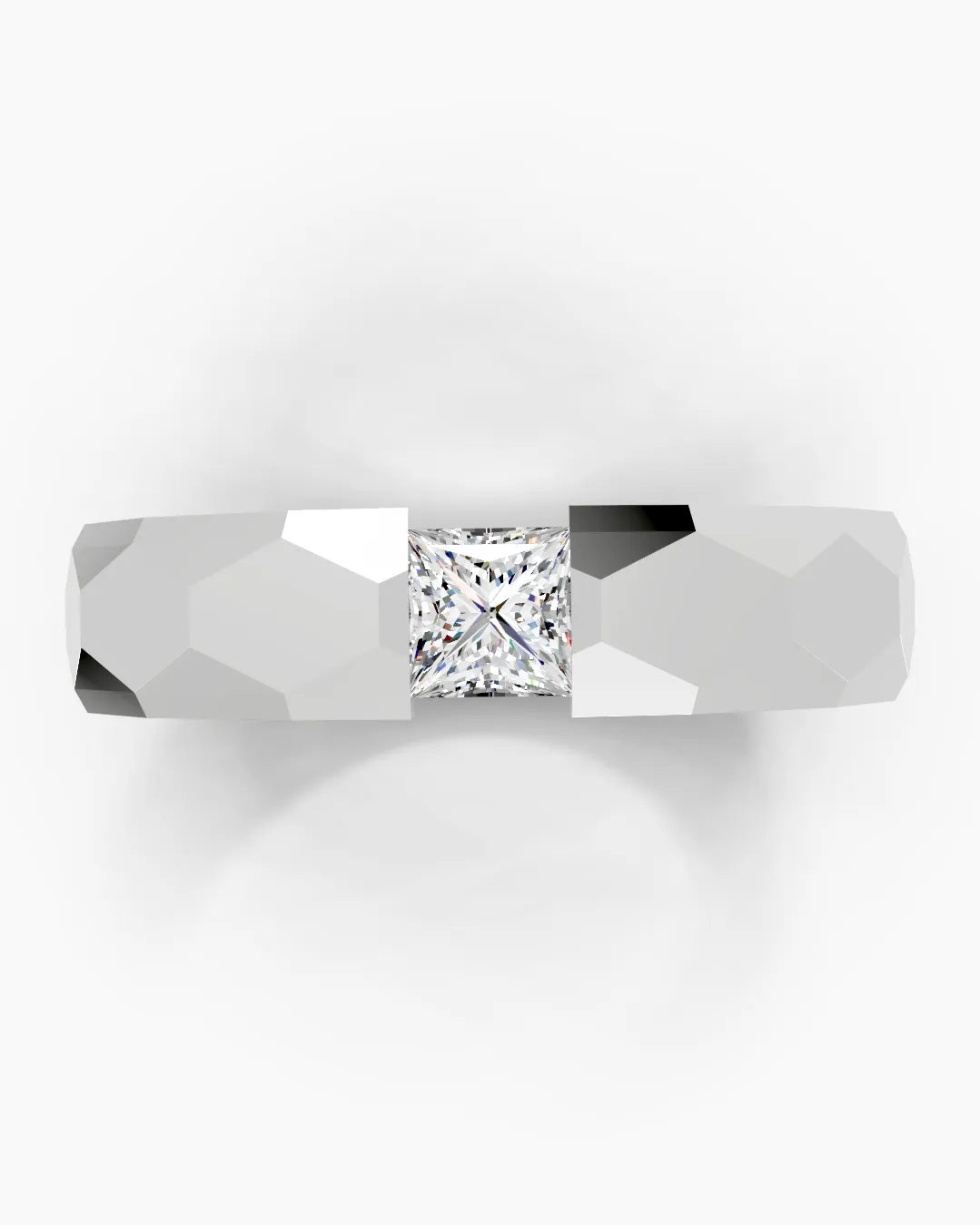 Obsidian Spark Men Ring