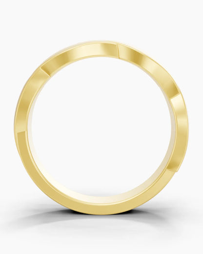 Timeless Leaf Men Ring