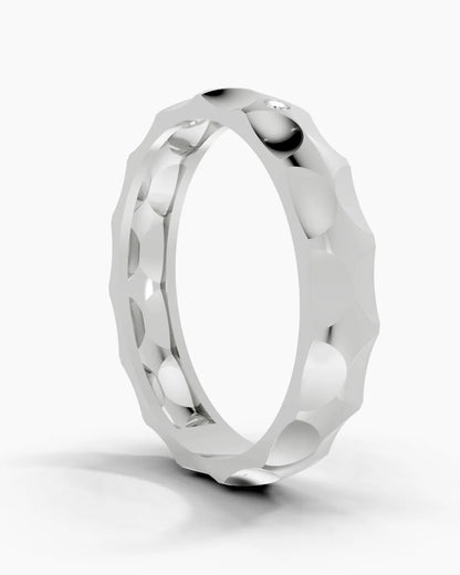 Triad Edge Men Ring